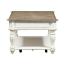 Magnolia Manor Lift Top Cocktail Table in Antique White