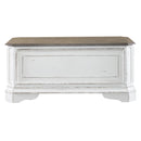 Magnolia Manor Storage Trunk in Antique White
