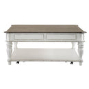 Magnolia Manor Oversized Square Cocktail Table