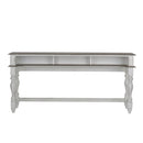 Magnolia Manor Console Bar Table in Antique White image