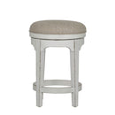 Magnolia Manor Console Swivel Stool in Antique White image