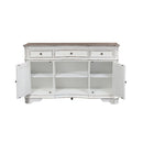Liberty Furniture Magnolia Manor Server in Antique White