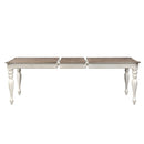 Liberty Furniture Magnolia Manor Rectangular Leg Table in Antique White