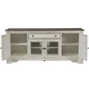 Liberty Magnolia Manor Entertainment TV Stand in Antique White