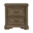 Magnolia Manor II 2 Drawer Nightstand in Weathered Bisque image