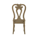Liberty Furniture Magnolia Manor Splat Back Side Chair (RTA) (Set of 2) in Weathered Bisque