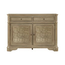 Liberty Furniture Magnolia Manor Buffet in Weathered Bisque