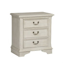 Liberty Furniture Bayside Drawer Nightstand in Antique White