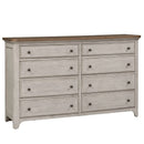 Farmhouse Reimagined Drawer Dresser in Antique White image