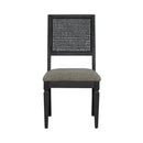 Liberty Furniture Caruso Heights Panel Back Side Chair (Set of 2) in Aged Whiskey