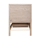 Liberty Furniture Horizons Twin Panel Bed with HB Lights in Graystone