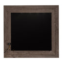 Horizons Lighted Mirror in Graystone