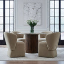 Accent Dining Accent Dining Chair w/ Casters - Wicker image