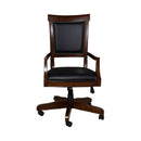 Brayton Manor Jr Executive Desk Chair (RTA) in Cognac