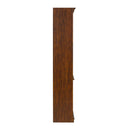 Brayton Manor Jr Executive Open Bookcase in Cognac