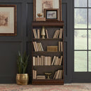 Liberty Furniture Brayton Manor Jr Executive 72 Inch Bookcase (RTA) in Cognac