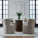 Accent Dining Accent Dining Chair w/ Casters - Truffle image