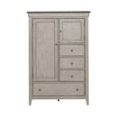 Ivy Hollow Door Chest in Weathered Linen image
