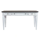 Allyson Park Writing Desk in Wirebrushed White image