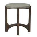 Cascade End Table in Wire Brush Rustic Brown