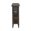 Paradise Valley Hall Console Table in Saddle Brown EST SHIP TIME APPX 4 WEEKS
