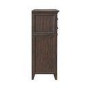 Paradise Valley 10 Drawer Chesser in Saddle Brown