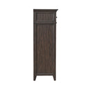 Paradise Valley 5 Drawer Chest in Saddle Brown image
