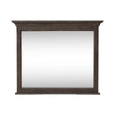 Paradise Valley Landscape Mirror in Saddle Brown image