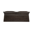 Paradise Valley Ladder Back Bench in Saddle Brown