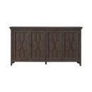 Paradise Valley Hall Buffet in Saddle Brown