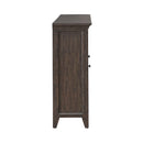 Paradise Valley Hall Buffet in Saddle Brown