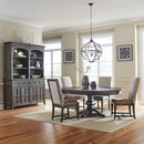 Paradise Valley Opt 5 Piece Pedestal Table Set image
