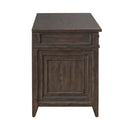 Liberty Furniture Paradise Valley Executive Credenza in Saddle Brown