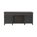 Liberty Furniture Paradise Valley Executive Credenza in Saddle Brown