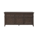 Liberty Furniture Paradise Valley Credenza in Saddle Brown