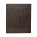 Paradise Valley Rectangular End Table in Saddle Brown