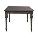 Paradise Valley Rectangular Leg Table in Saddle Brown