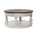 Morgan Creek Cocktail Table in Antique White image