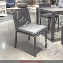 Liberty Furniture Plantation Key Outdoor Panel Back Side Chair (Set of 2) in Granite