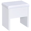 Harvey Makeup Vanity Table with Mirror and Stool