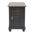 Liberty Furniture Ocean Isle Chair Side Table in Slate image