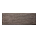 Ocean Isle Bench (RTA) in Antique White with Weathered Pine