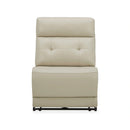 Carrington Armless Recliner P3 & ZG - Baja Stone image