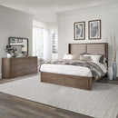 South Bend King California Shelter Bed, Dresser & Mirror image