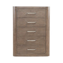 South Bend 5 Drawer Chest in Burnished Clay