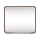 South Bend Landscape Mirror in Burnished Clay