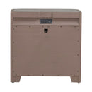 South Bend Nightstand w/ Charging Station in Burnished Clay