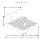 Mokena Panel Platform Bed