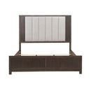 Liberty Furniture Modern Edge King Upholstered Bed in Caffe image
