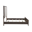 Liberty Furniture Modern Edge King Upholstered Bed in Caffe
